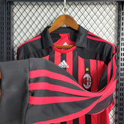 Maillot Maillot AC Milan Retro 2007 2008 Manche Longue miniature