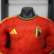 Maillot Maillot Belgique manches longues Coupe du monde 2026 miniature