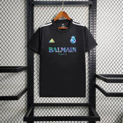 Maillot Maillot Real Madrid foot Balmain Noir 2023 2024 miniature