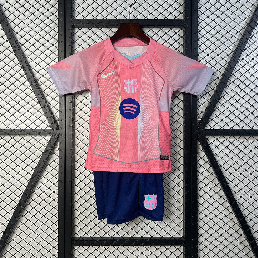 Maillot Kit Enfant FC Barcelone concept 2025-26 face avant