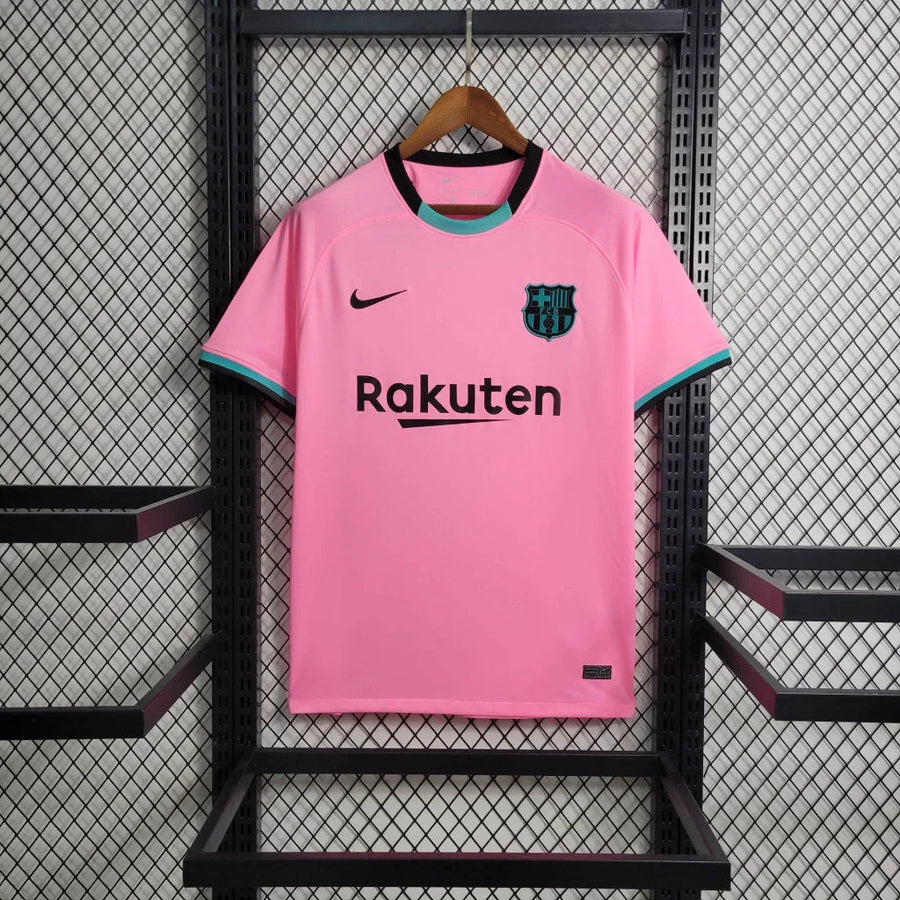 Maillot Maillot FC Barcelone 2020 2021 Rose face avant