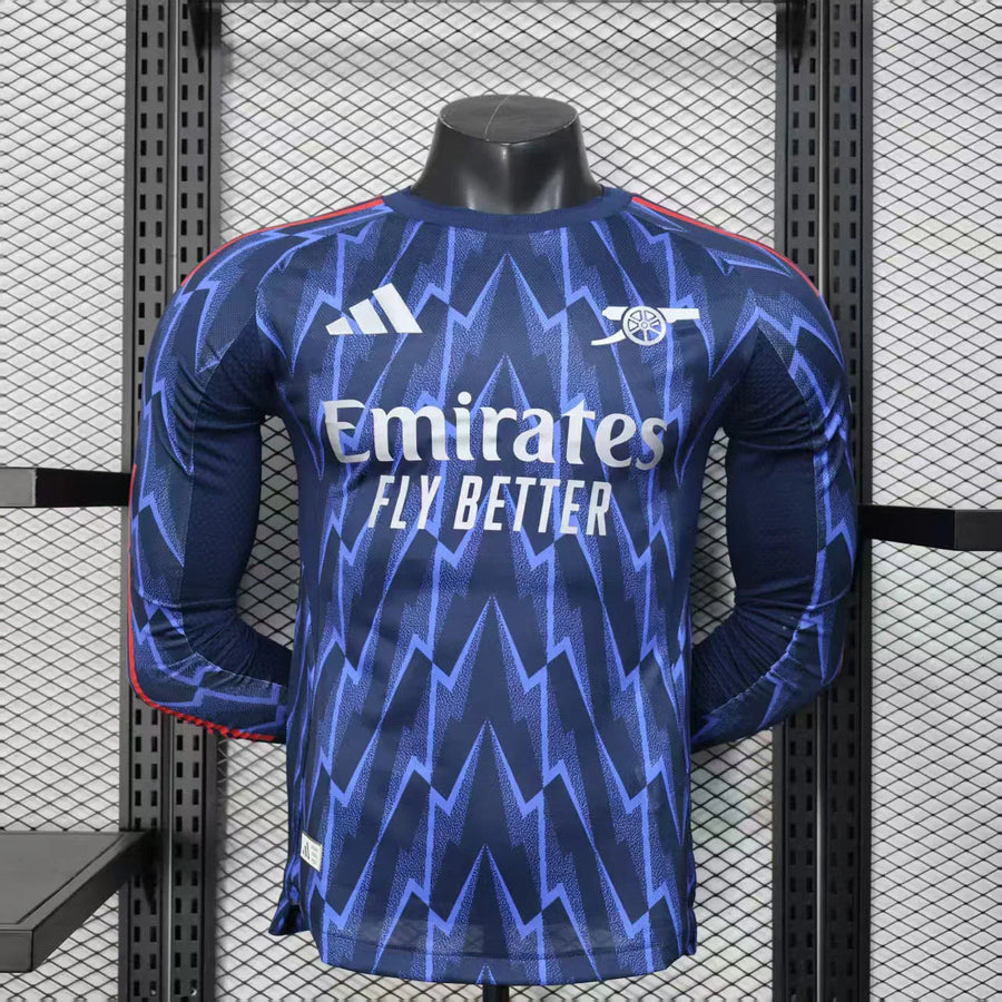 Maillot Maillot Arsenal extérieur Manches longues 2025-26 face avant