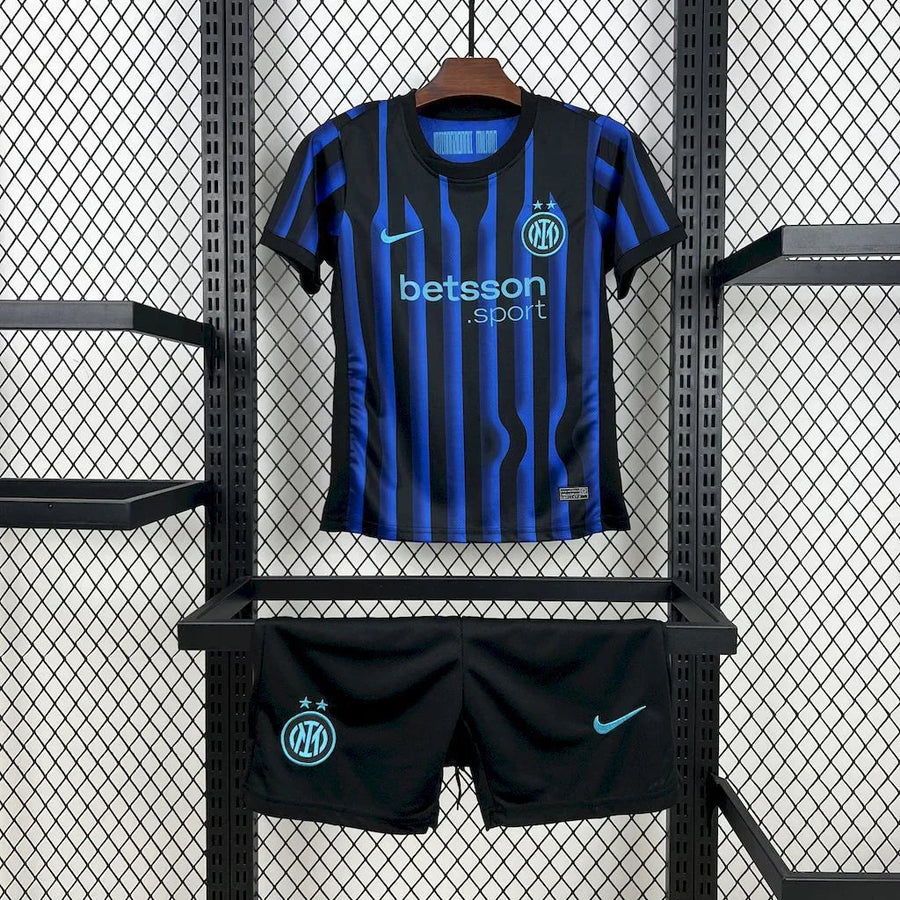 Maillot Kit enfant Inter Milan 2025-26 face avant