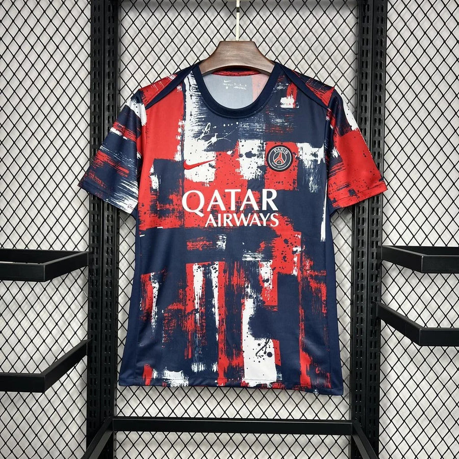 Maillot Maillot Paris Saint Germain PSG  foot 2024 2025 entraînement face avant