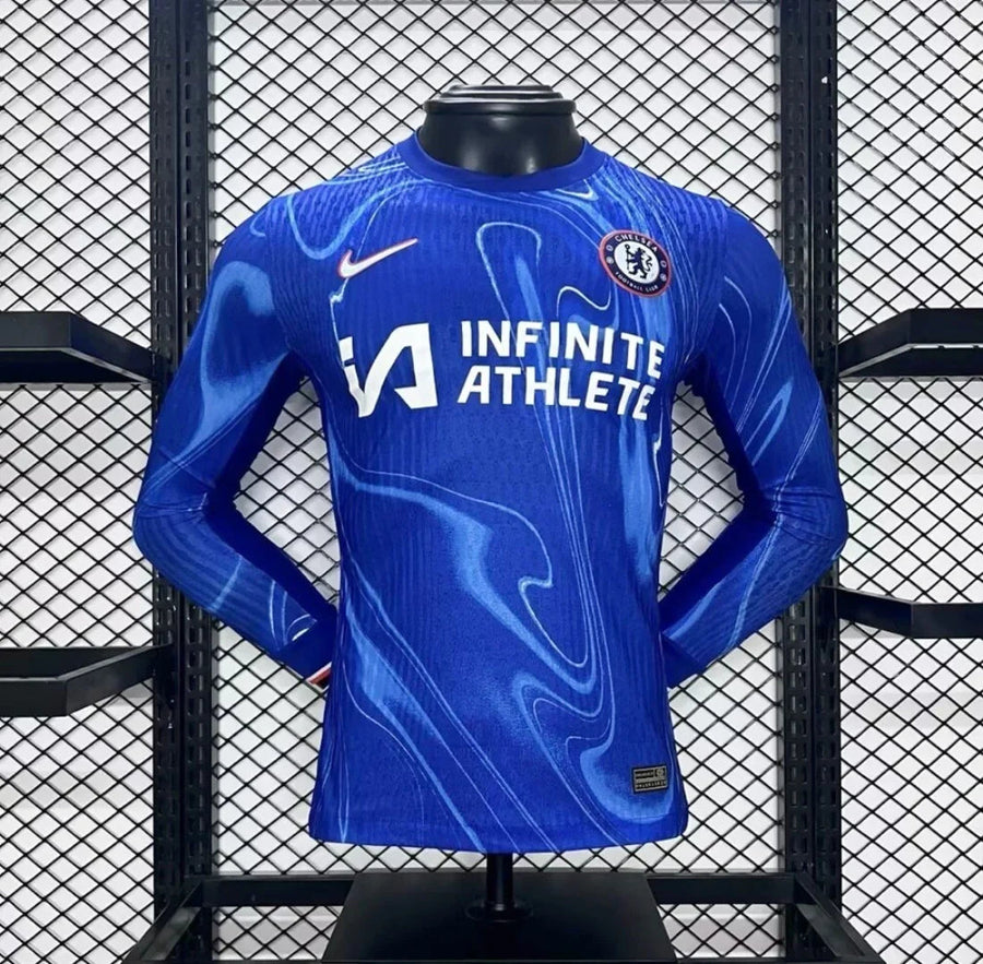 Maillot Maillot Chelsea manches longues 2024-25 face avant