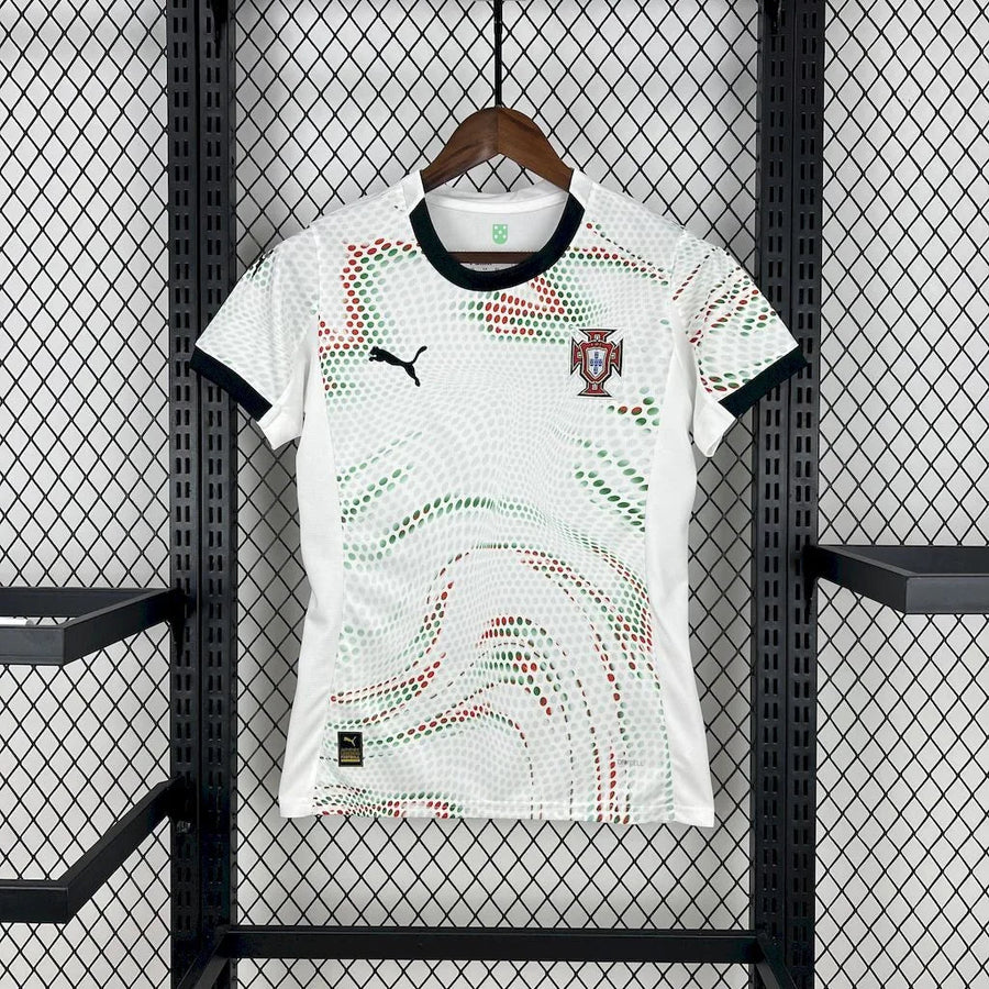 Maillot Maillot Portugal Exterieur Feminin 2025 face avant