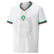 Maillot Maillot Maroc saison 2022 extérieur Coupe du Monde blanc miniature