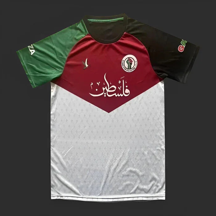 Maillot Maillot Palestine saison 2023-2024 édition spéciale Stand for Gaza face avant