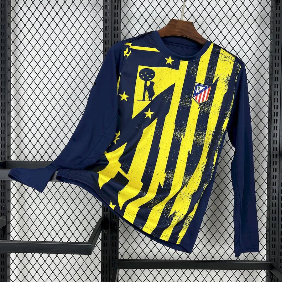 Maillot Maillot Atlético Madrid manches longues 2025-26 entraînement face avant