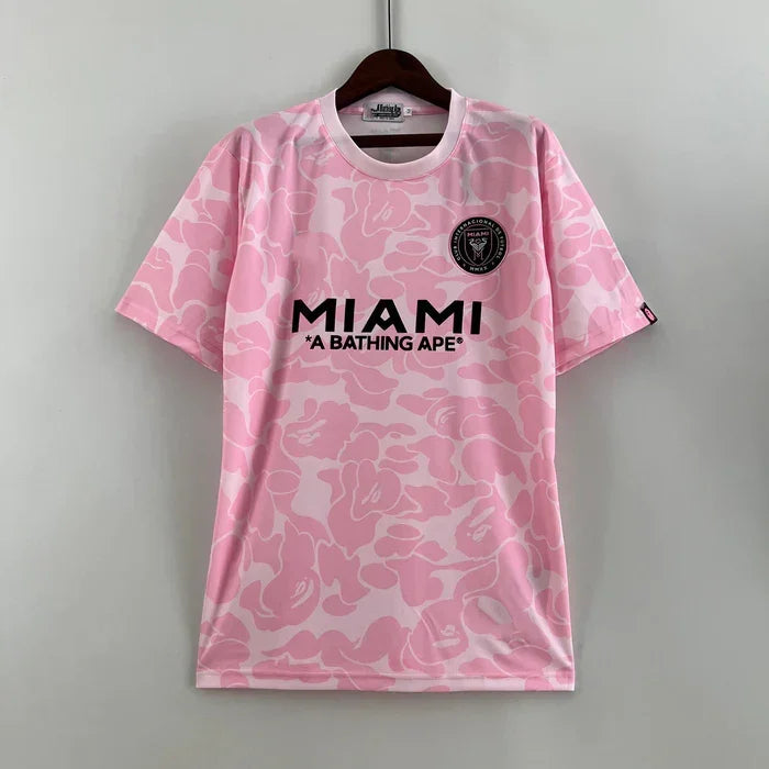 Maillot Maillot Inter Miami saison 2023-2024 édition limitée rose face avant