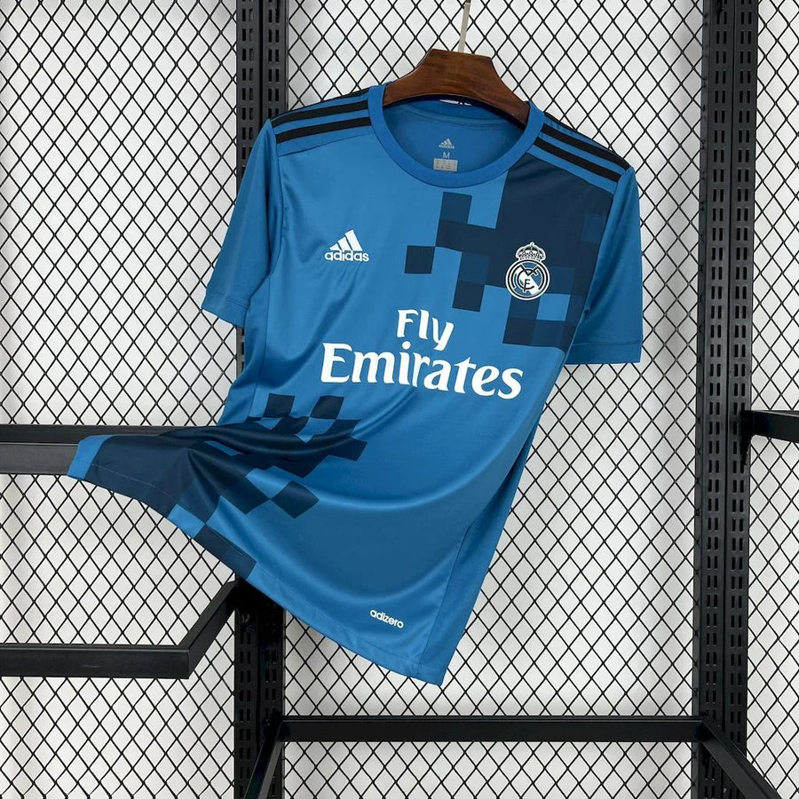 Maillot Real Madrid maillot foot 2017 2018 retro face avant