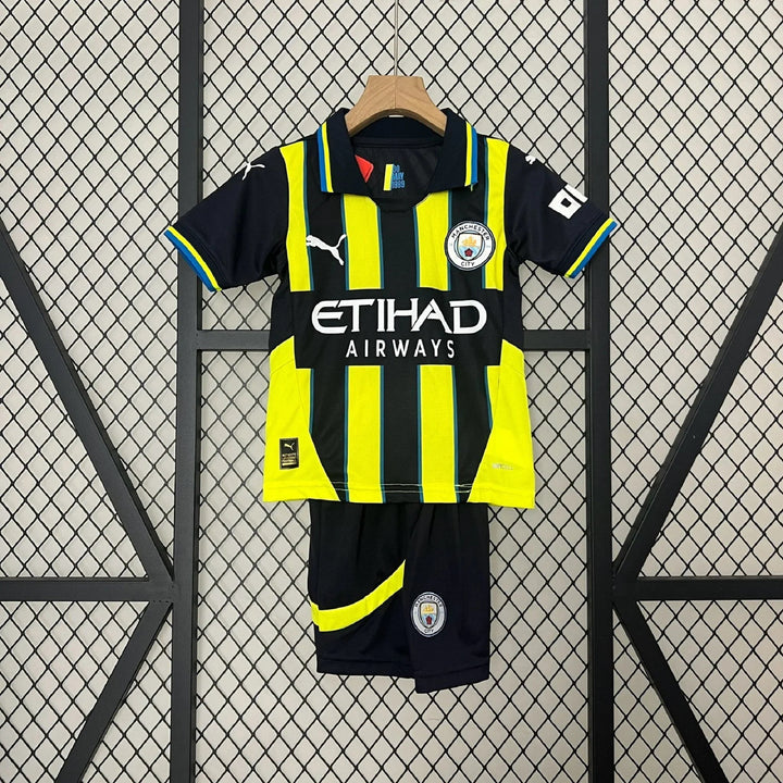 Kit Enfant Manchester City extérieur 2024-25