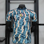 Maillot Maillot Manchester City Blue Retro Style Special Edition Shirt 24-25 miniature