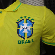 Maillot Maillot Brésil Concept Vert & Jaune 2025-26 miniature