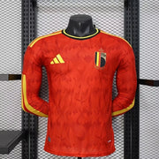 Maillot Maillot Belgique manches longues Coupe du monde 2026 miniature