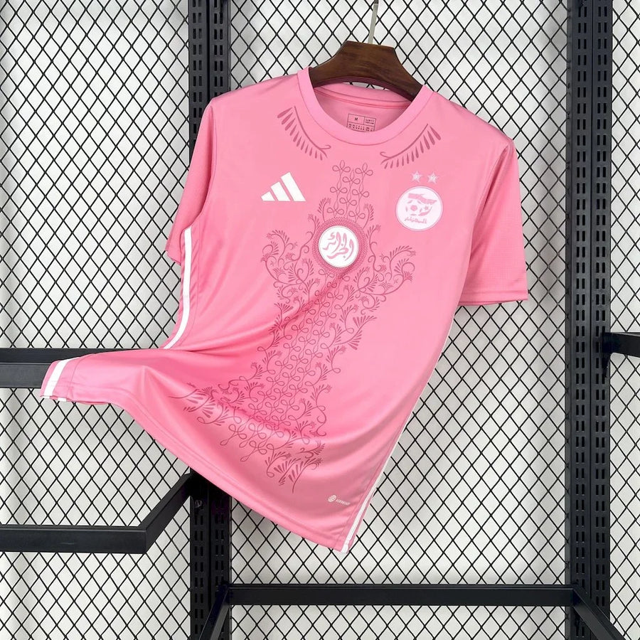 Maillot Maillot Algérie foot rose 2025 2026 face avant