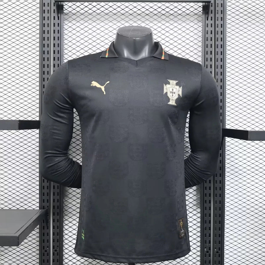 Maillot Maillot Portugal extérieur manches longues Coupe du monde 2026 face avant