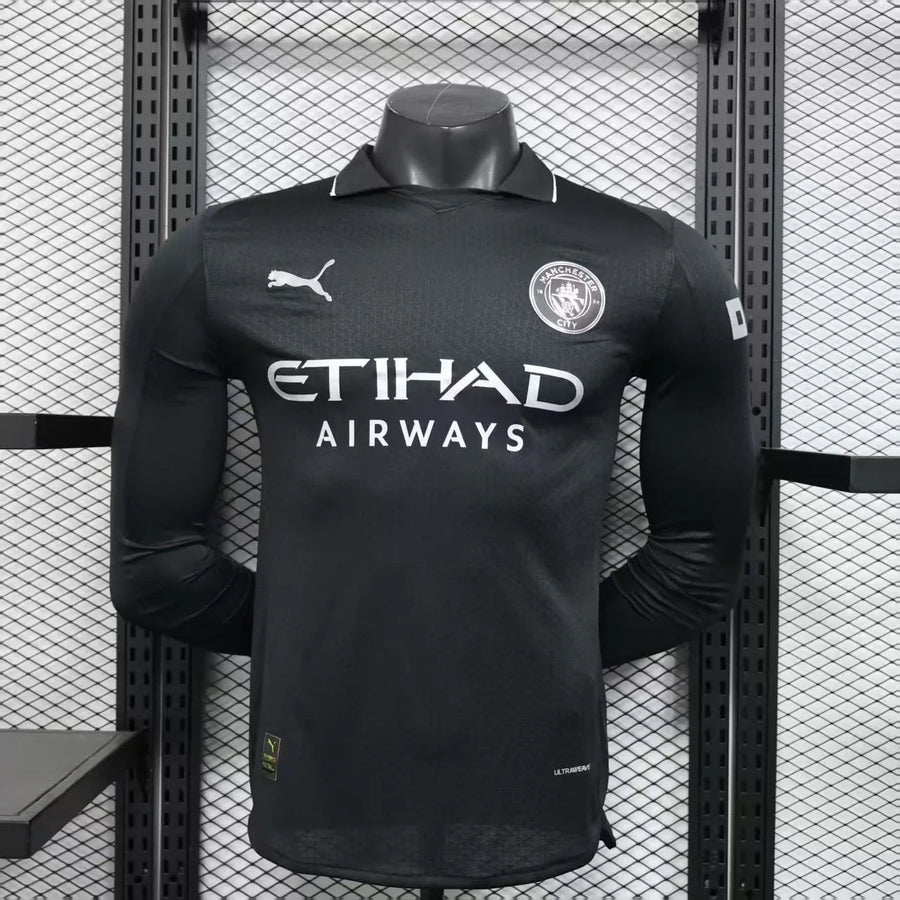 Maillot Maillot Manchester City manches longues 2025-26 face avant