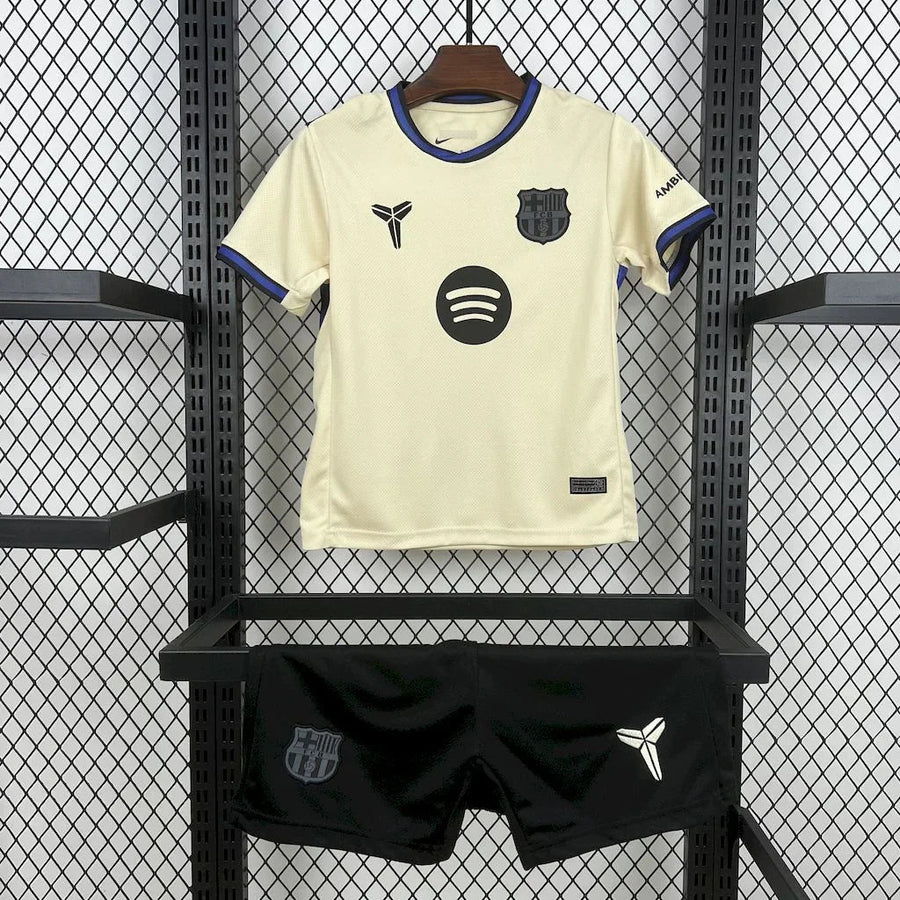 Maillot Kit enfant FC Barcelone extérieur 2025-26 face avant