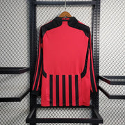Maillot Maillot AC Milan Retro 2007 2008 Manche Longue miniature