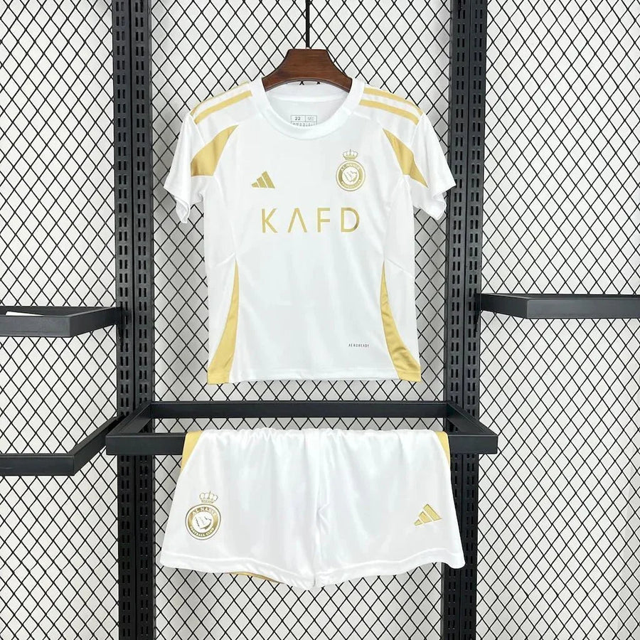 Maillot Kit Enfant Al-Nassr 2024-25 face avant