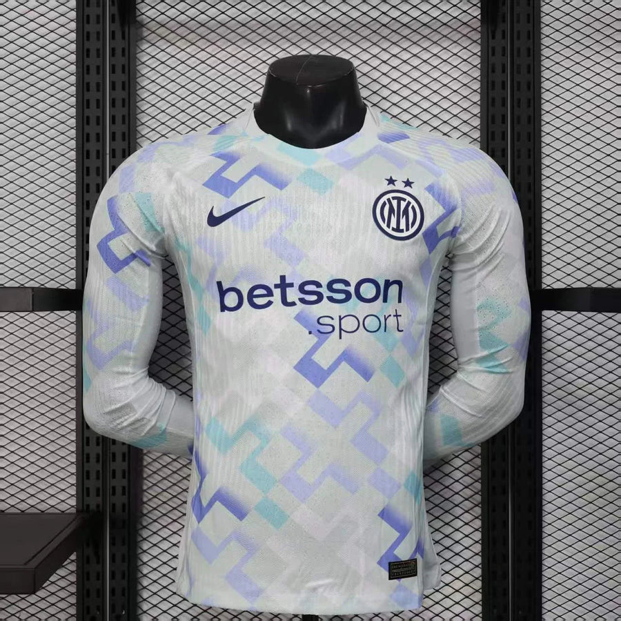 Maillot Maillot Inter Milan extérieur manches longues 2025-26 face avant