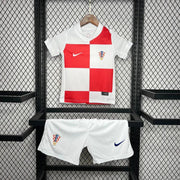 Maillot Kit Enfant Croatie Domicile 2024/2025 miniature