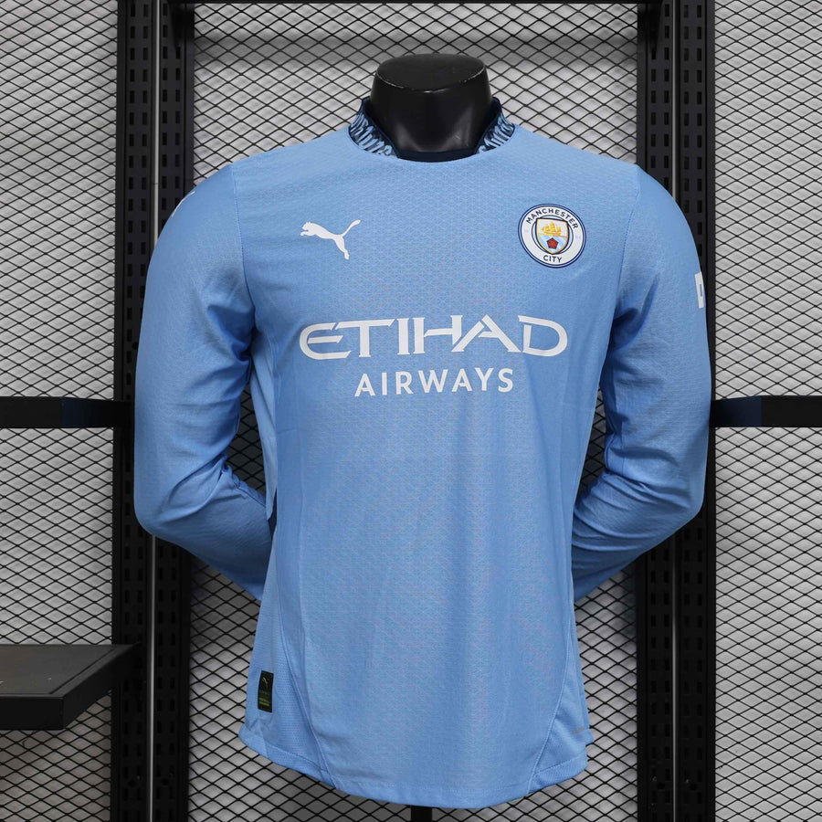 Maillot Maillot Manchester City manches longues 2024-25 face avant