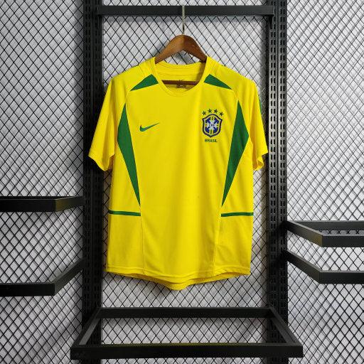 Maillot Maillot Football Bresil retro 2002 face avant