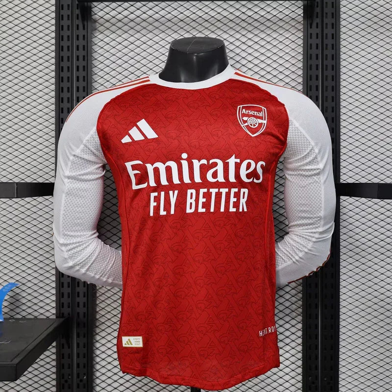 Maillot Maillot Arsenal manches longues 2025-26 face avant