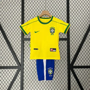 Maillot Kit Enfant Brésil Rétro 1998 miniature