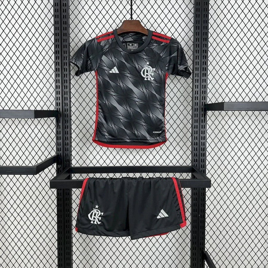 Maillot Kit Enfant Flamengo 2024-25 face avant