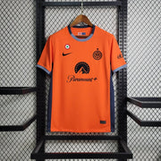Maillot Maillot Inter Milan  Foot Third Orange 2023 2024 miniature