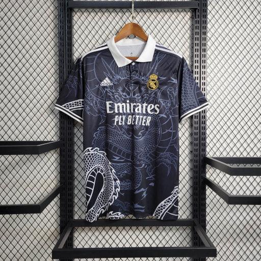 Maillot Maillot Real Madrid saison 2023-2024 édition spéciale dragon noir face avant