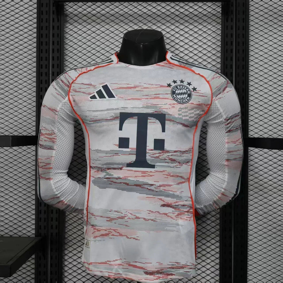 Maillot Maillot Bayern Munich extérieur manches longues 2025-26 face avant