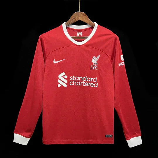 Maillot Maillot Liverpool 2023 2024 manches longues face avant