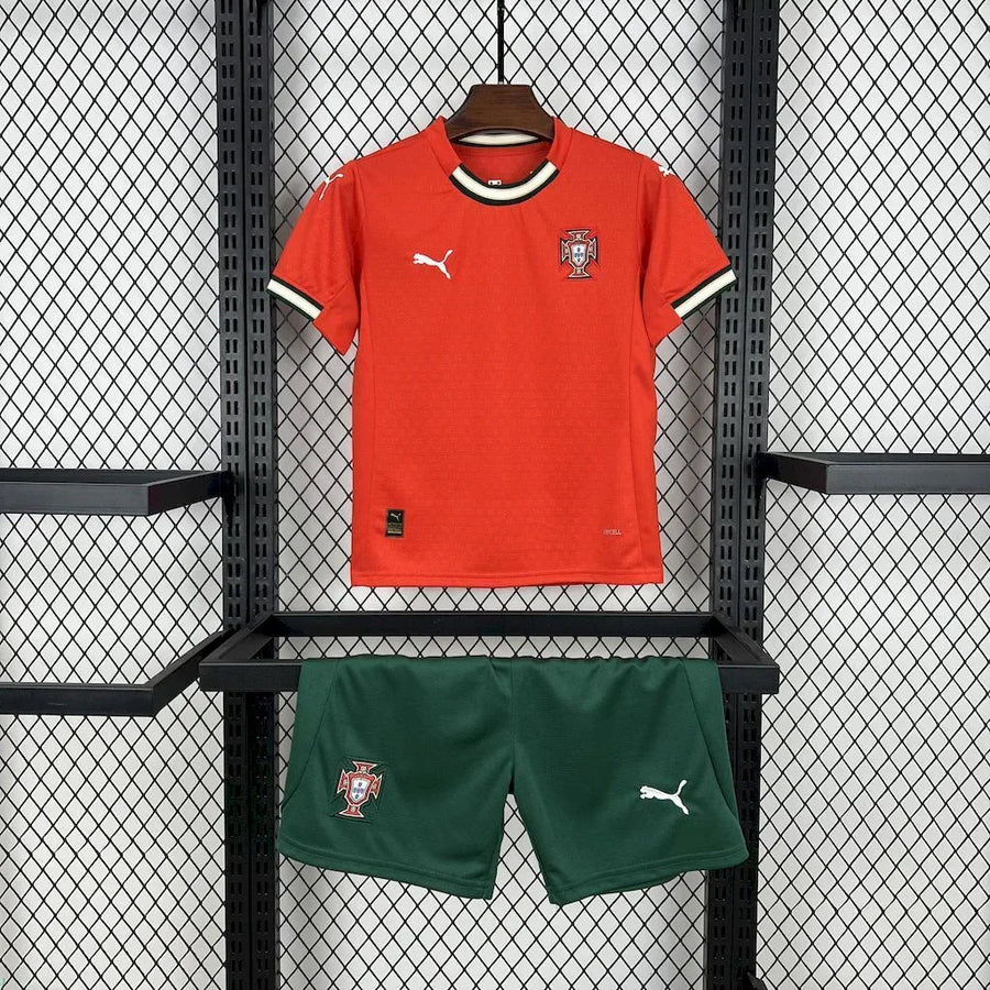 Maillot Kit Enfant Portugal 2025 face avant