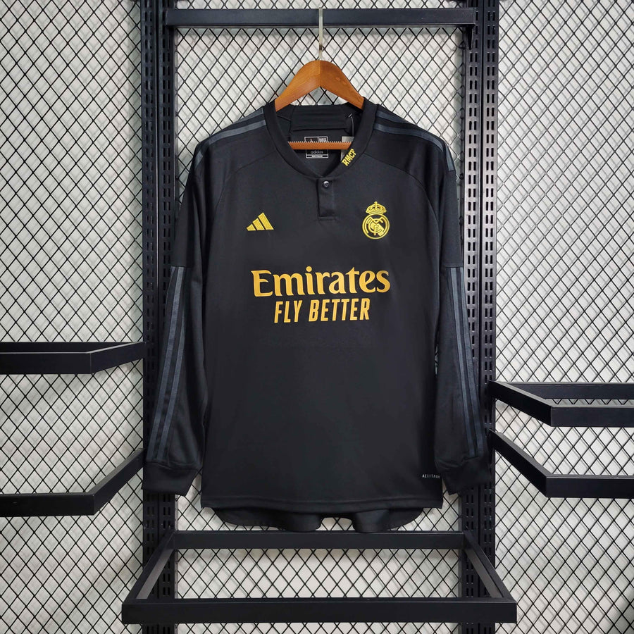 Maillot Maillot Real Madrid manches longues 2023-24 face avant