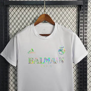 Maillot Maillot Real Madrid foot Balmain blanc 2023 2024 miniature