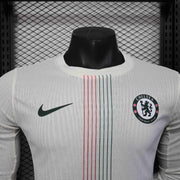 Maillot Maillot Chelsea extérieur manches longues2025-26 miniature