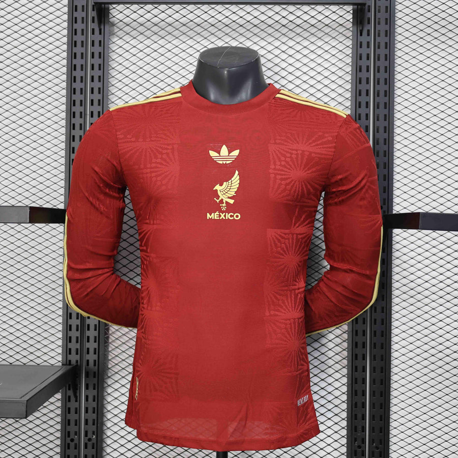 Maillot Maillot Mexique concept manches longues 2025 face avant