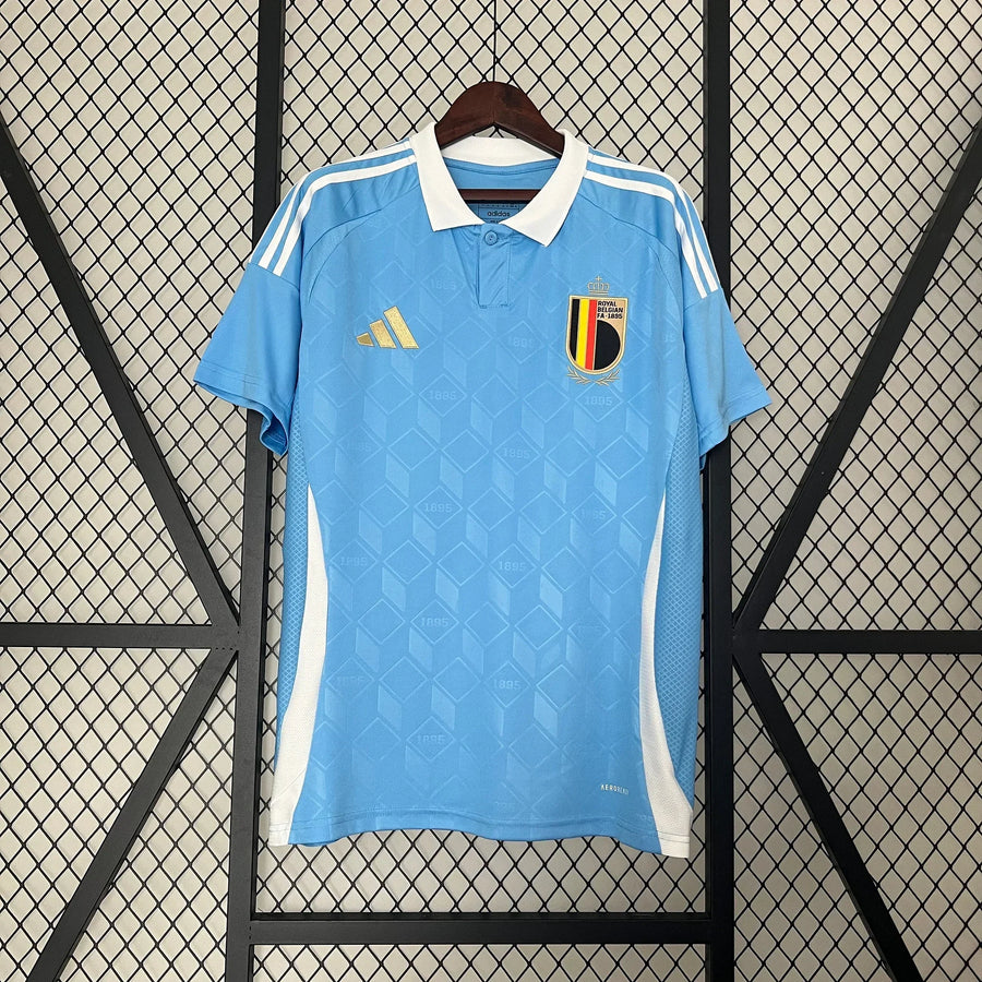 Maillot Maillot Belgique foot extérieur 2024 2025 EURO2024 face avant