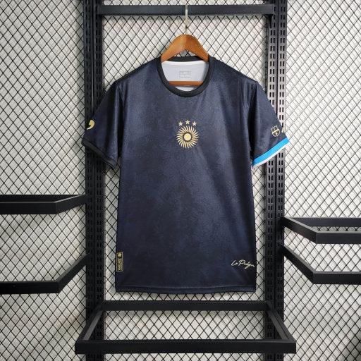 Maillot Maillot 23-24 La Pulga Argentine Noir Édition Spéciale face avant