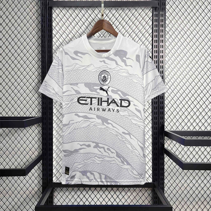 Maillot Maillot Manchester City saison 2023-2024 édition nouvel an Chinois face avant