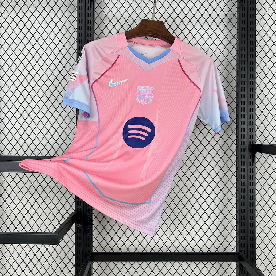 Maillot Maillot FC Barcelone Concept Rose 2025-26 face avant