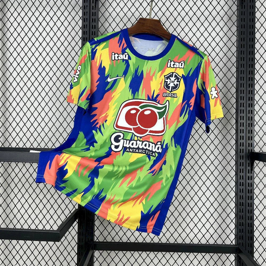 Maillot Maillot Brésil entrainement 2025-26 face avant
