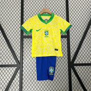Maillot Kit Enfant Brésil 2024/2025 miniature