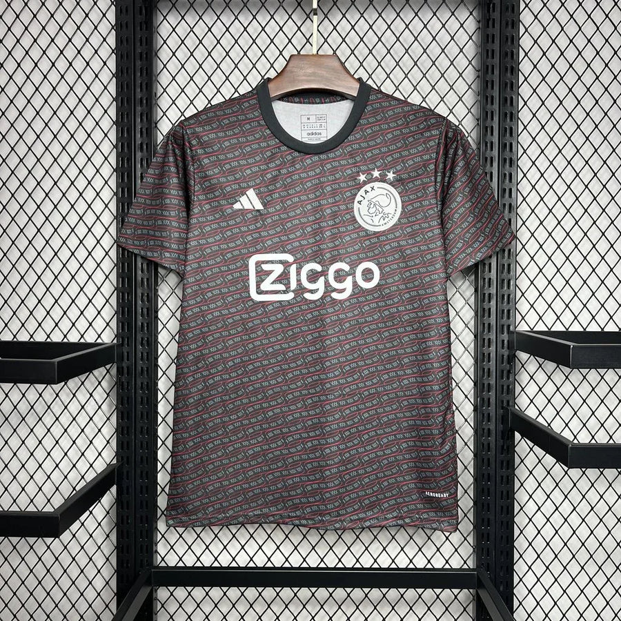 Maillot Maillot AJAX Amsterdam foot Prématch 2024 2025 face avant