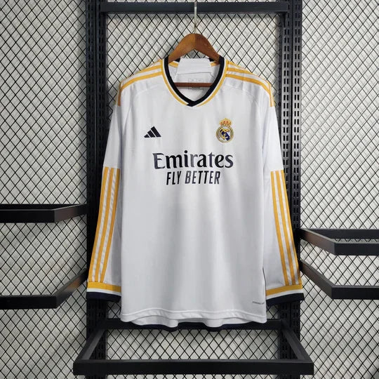 Maillot Maillot Real Madrid 2023 2024 manches longues face avant