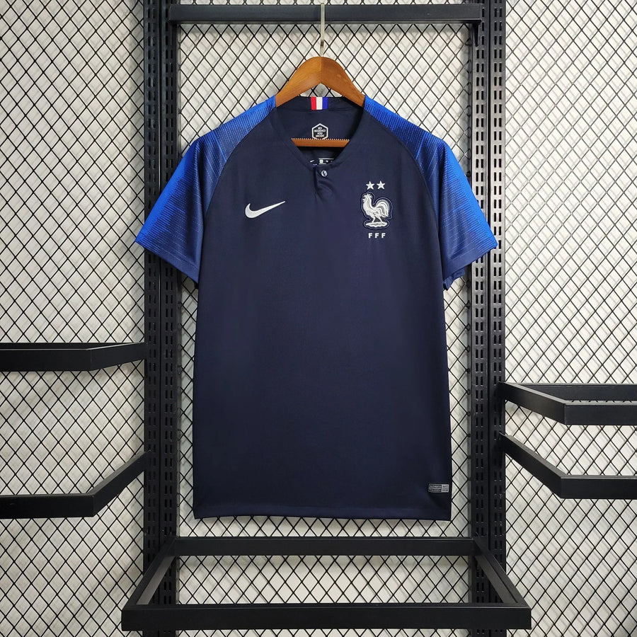 Maillot Maillot Équipe de France maillot retro 2018 face avant